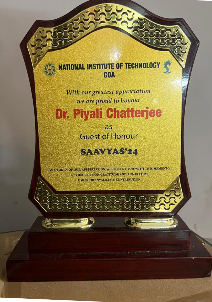 Dr Piyali Chatterjee